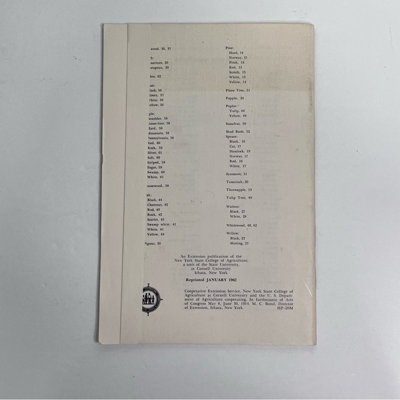 1962 know your trees j.a. cope f.e. winch new york college of agriculture - Picture 2 of 3